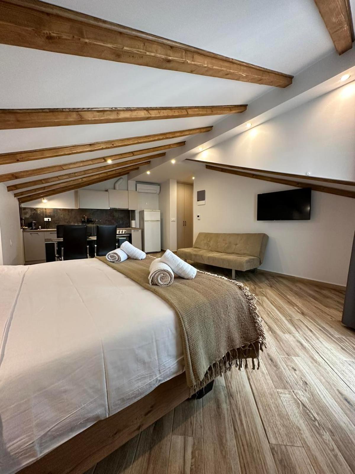 Meteora Sunrise Apartment Калампака Стая снимка